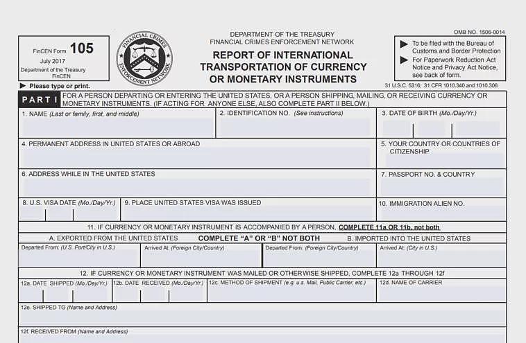 华人入境美国现金全遭没收！只因漏填一张表…（组图） - 12