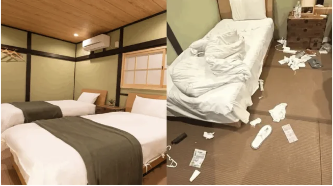 2名中国游客将日本民宿住成垃圾场,满桌剩菜,马桶染红!房东追加清洁费遭拒:清洁与我无关!(组图) - 17