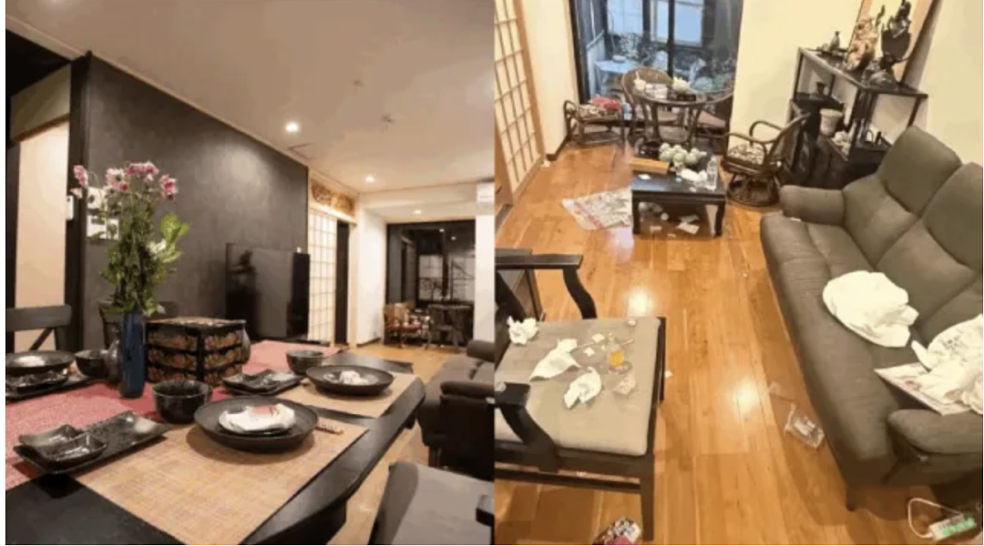 2名中国游客将日本民宿住成垃圾场,满桌剩菜,马桶染红!房东追加清洁费遭拒:清洁与我无关!(组图) - 14