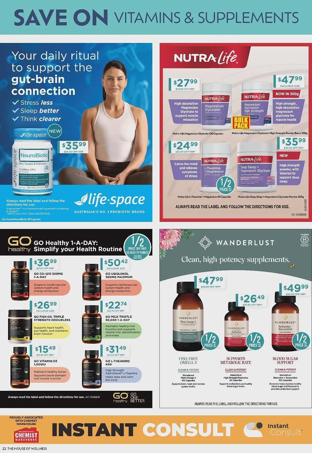 大量半价!【Chemist Warehouse】药店最新一期优惠目录(组图) - 23