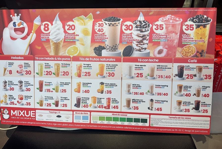 蜜雪冰城墨西哥首店开业民众排队数小时买！华人：口感和国内一样（组图） - 2