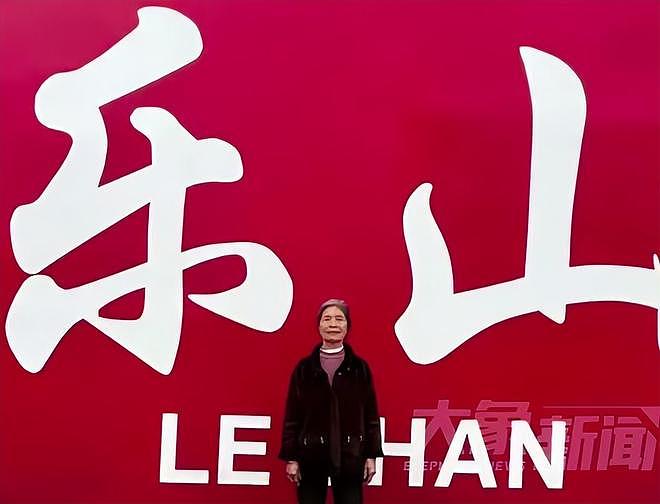72岁母亲替已故儿女看乐山大佛,网友暖心留言(组图) - 2