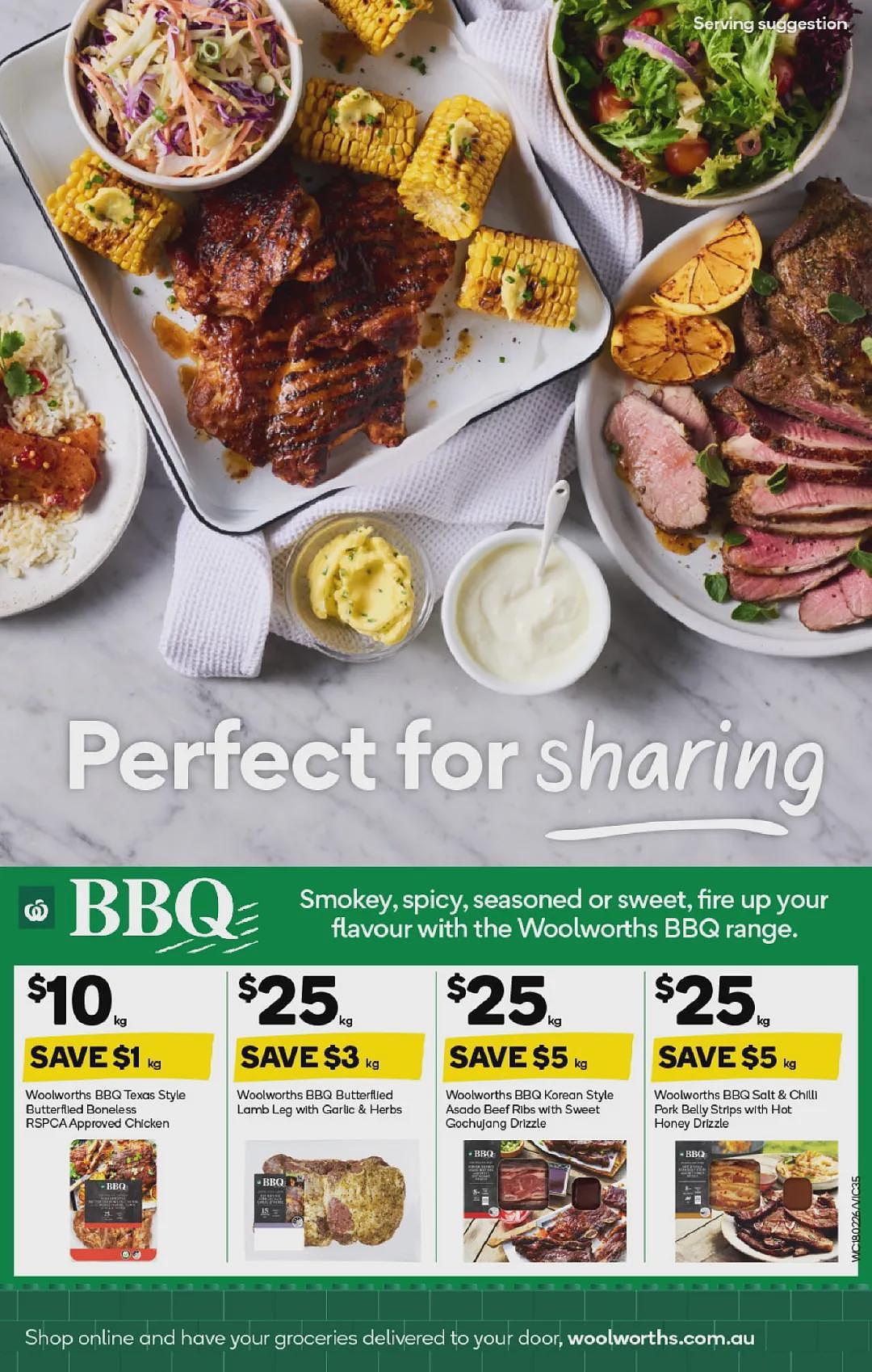 买Myer礼物卡送积分活动回归!【Woolworths& Coles】2月18日至24日 优惠目录(组图) - 34