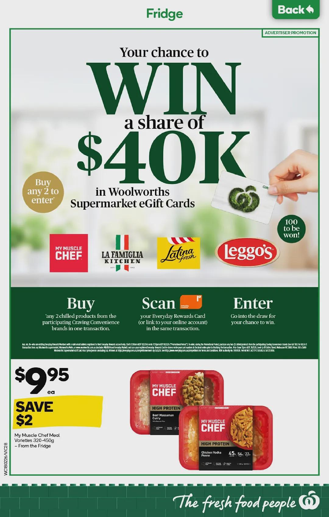 买Myer礼物卡送积分活动回归!【Woolworths& Coles】2月18日至24日 优惠目录(组图) - 27