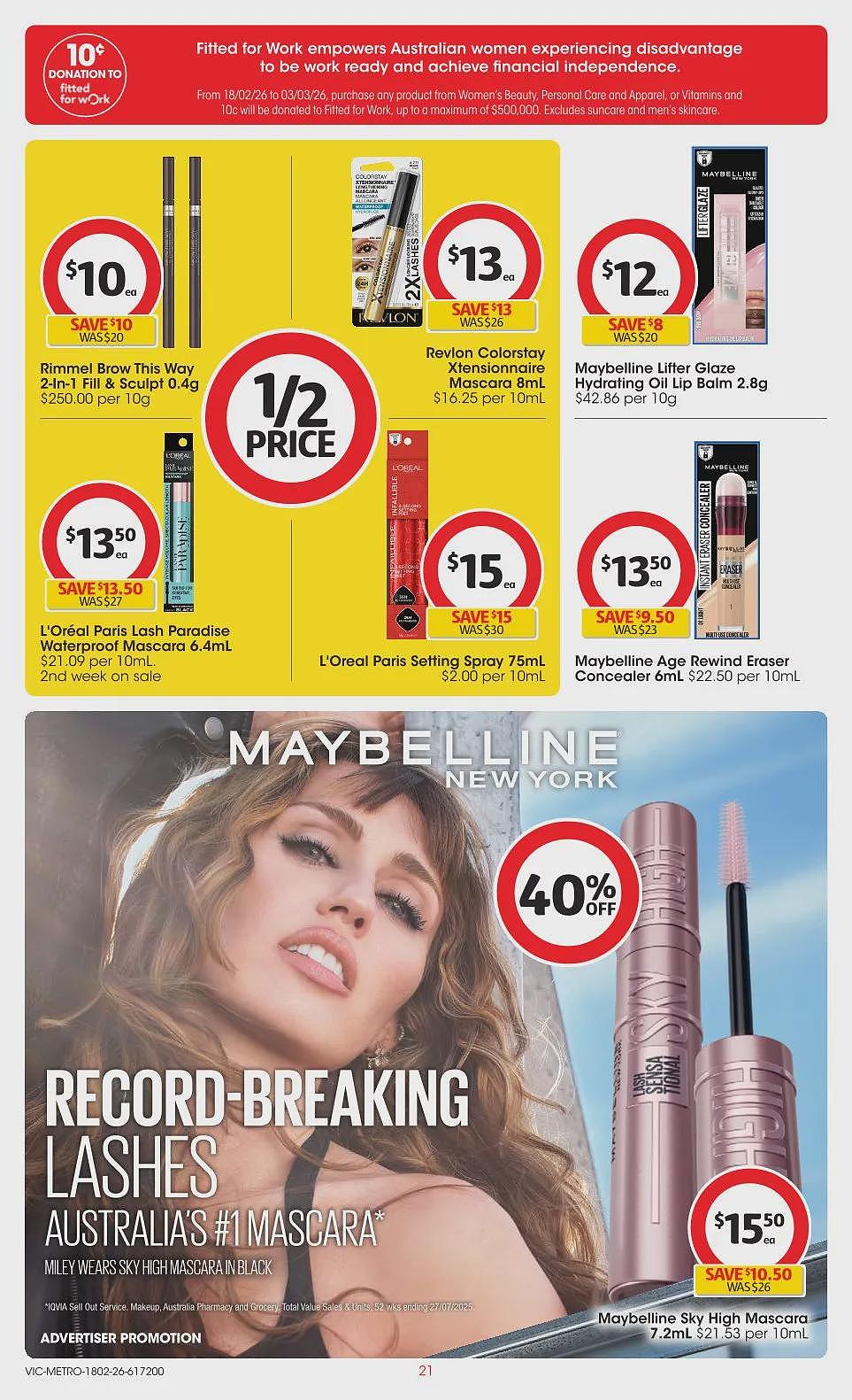 买Myer礼物卡送积分活动回归!【Woolworths& Coles】2月18日至24日 优惠目录(组图) - 76
