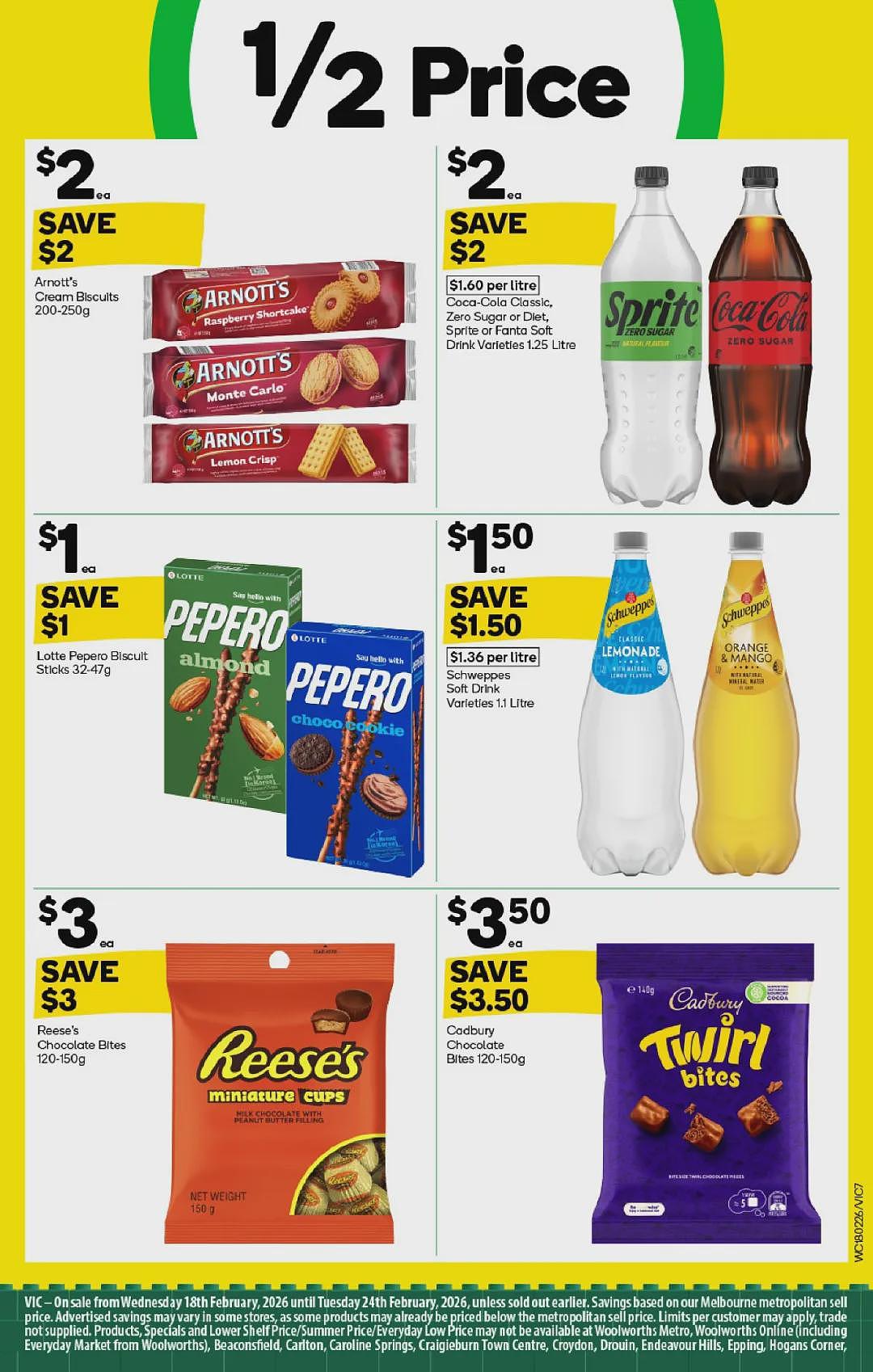 买Myer礼物卡送积分活动回归!【Woolworths& Coles】2月18日至24日 优惠目录(组图) - 8