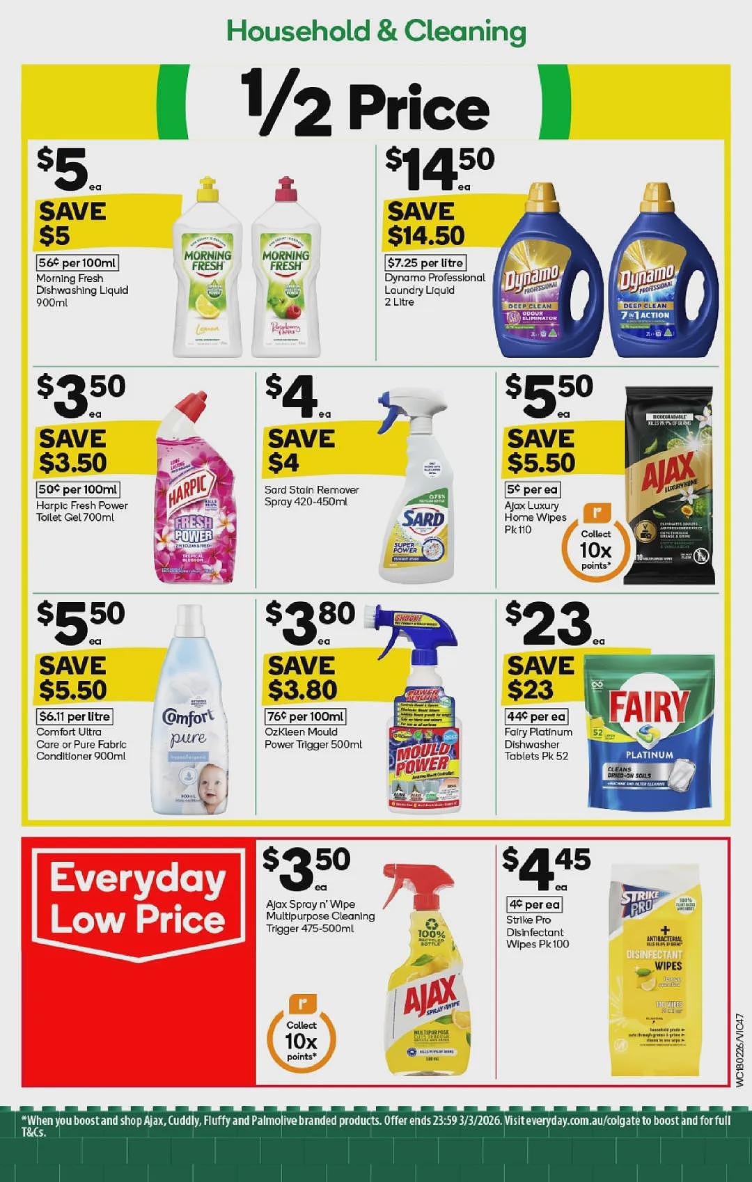 买Myer礼物卡送积分活动回归!【Woolworths& Coles】2月18日至24日 优惠目录(组图) - 46