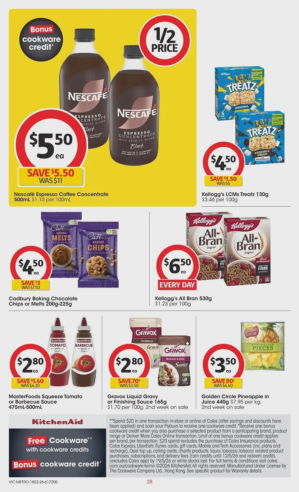 买Myer礼物卡送积分活动回归!【Woolworths& Coles】2月18日至24日 优惠目录(组图) - 83