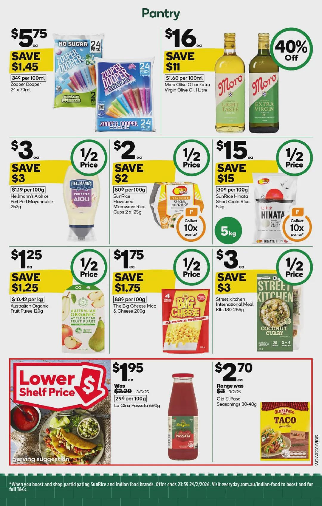 买Myer礼物卡送积分活动回归!【Woolworths& Coles】2月18日至24日 优惠目录(组图) - 18