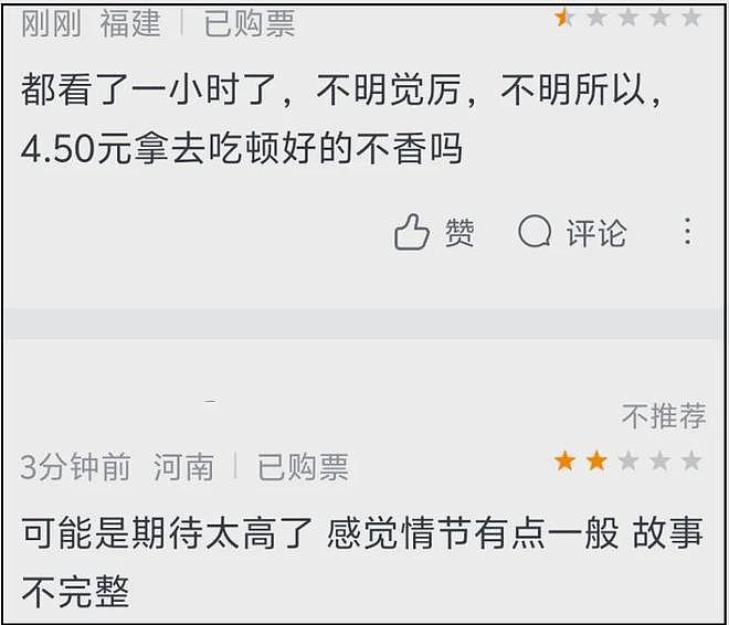 春节档电影首波口碑出炉！《飞驰3》不是喜剧，《惊蛰》两极分化（组图） - 12