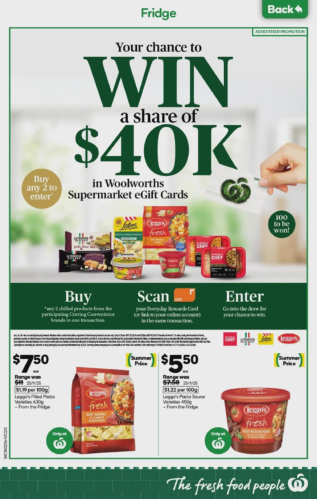 买Myer礼物卡送积分活动回归!【Woolworths& Coles】2月18日至24日 优惠目录(组图) - 19