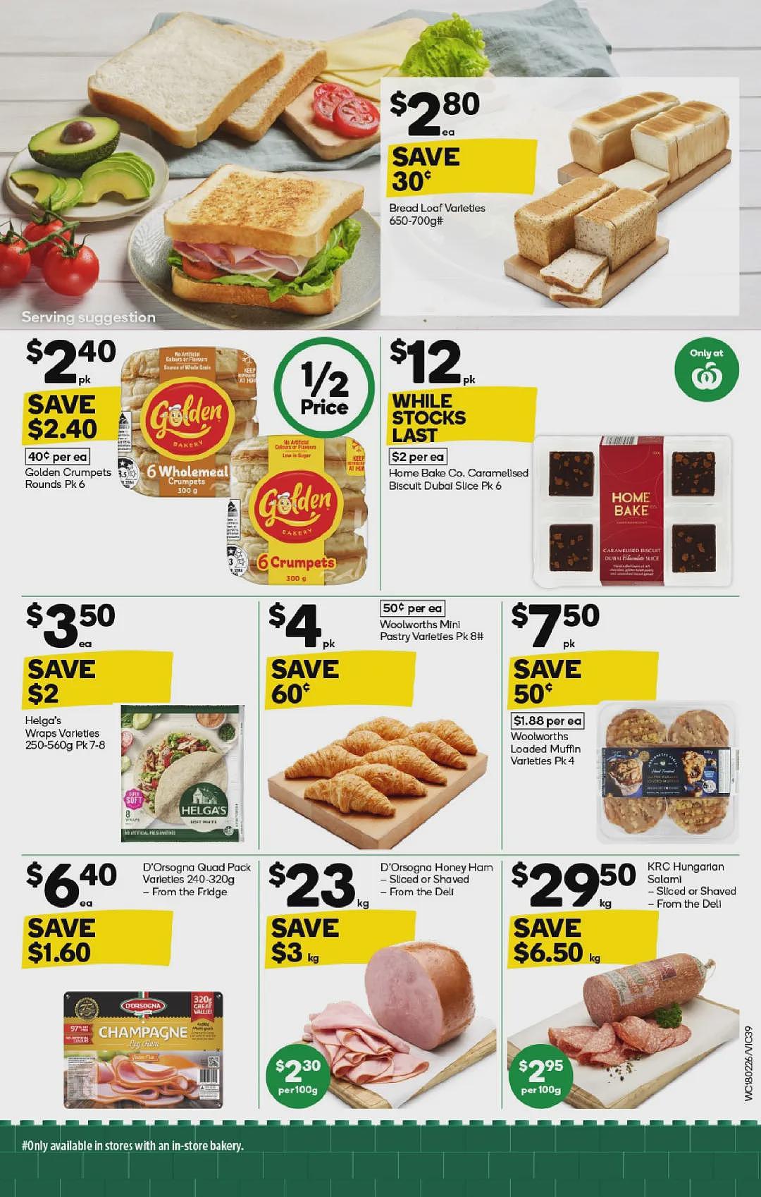 买Myer礼物卡送积分活动回归!【Woolworths& Coles】2月18日至24日 优惠目录(组图) - 38