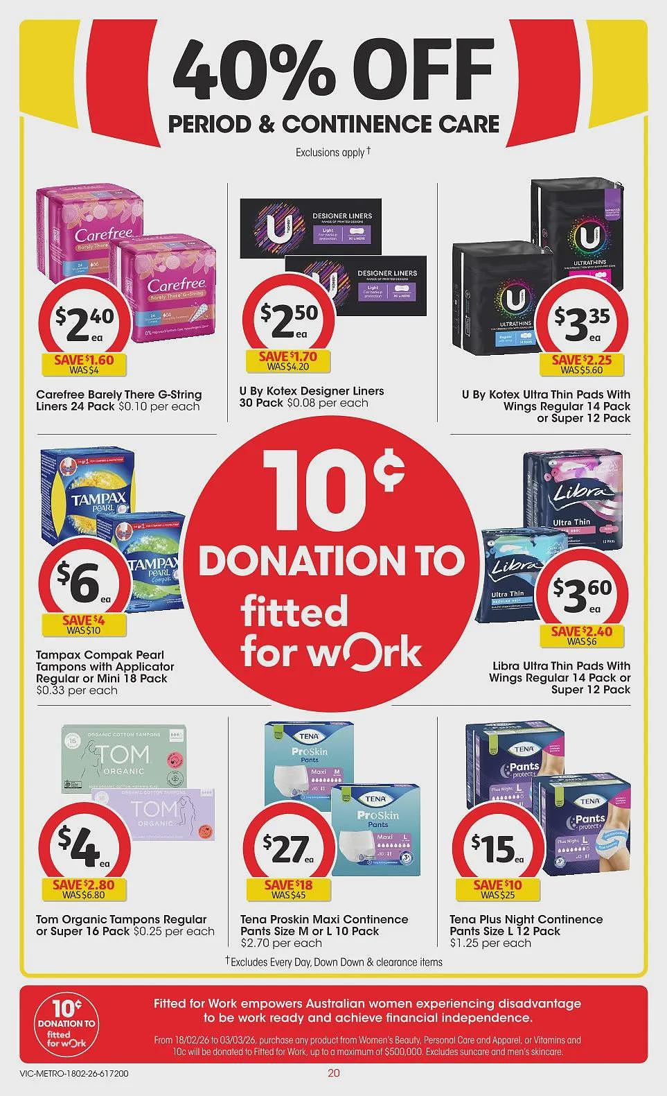 买Myer礼物卡送积分活动回归!【Woolworths& Coles】2月18日至24日 优惠目录(组图) - 75