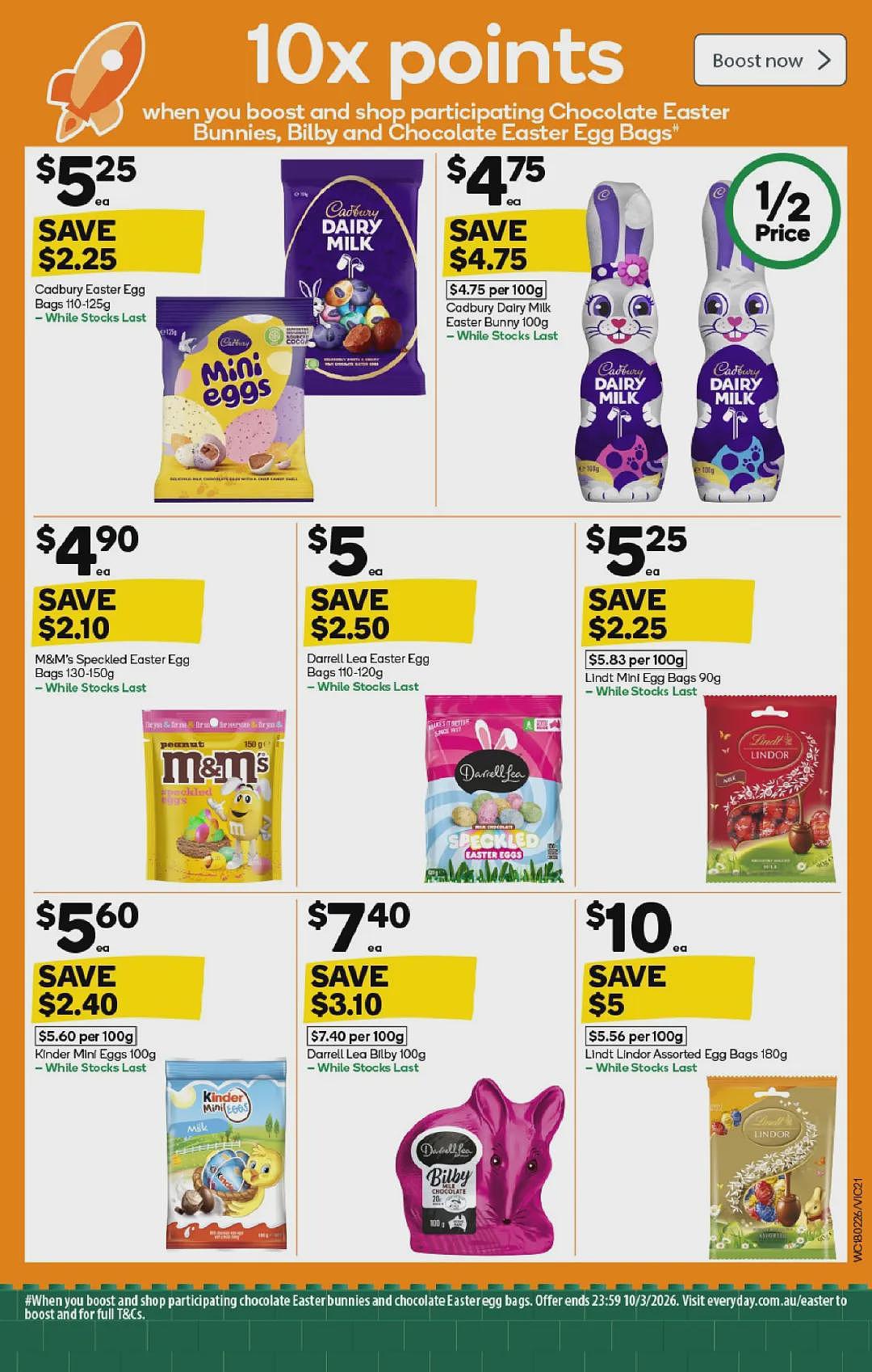 买Myer礼物卡送积分活动回归!【Woolworths& Coles】2月18日至24日 优惠目录(组图) - 20