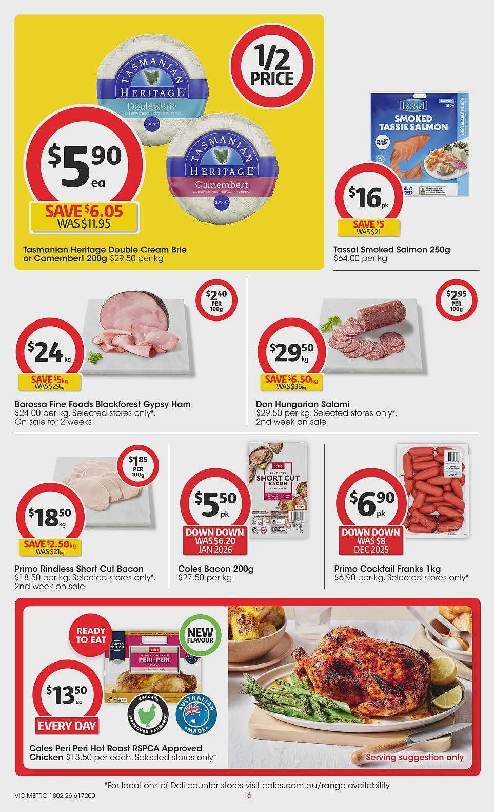 买Myer礼物卡送积分活动回归!【Woolworths& Coles】2月18日至24日 优惠目录(组图) - 71