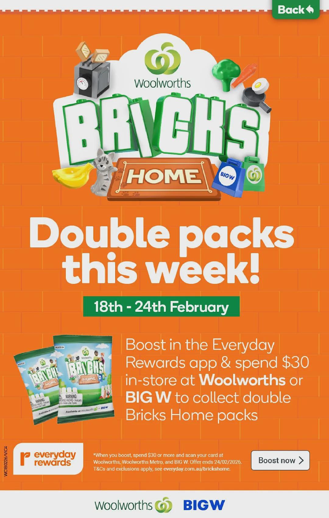 买Myer礼物卡送积分活动回归!【Woolworths& Coles】2月18日至24日 优惠目录(组图) - 5