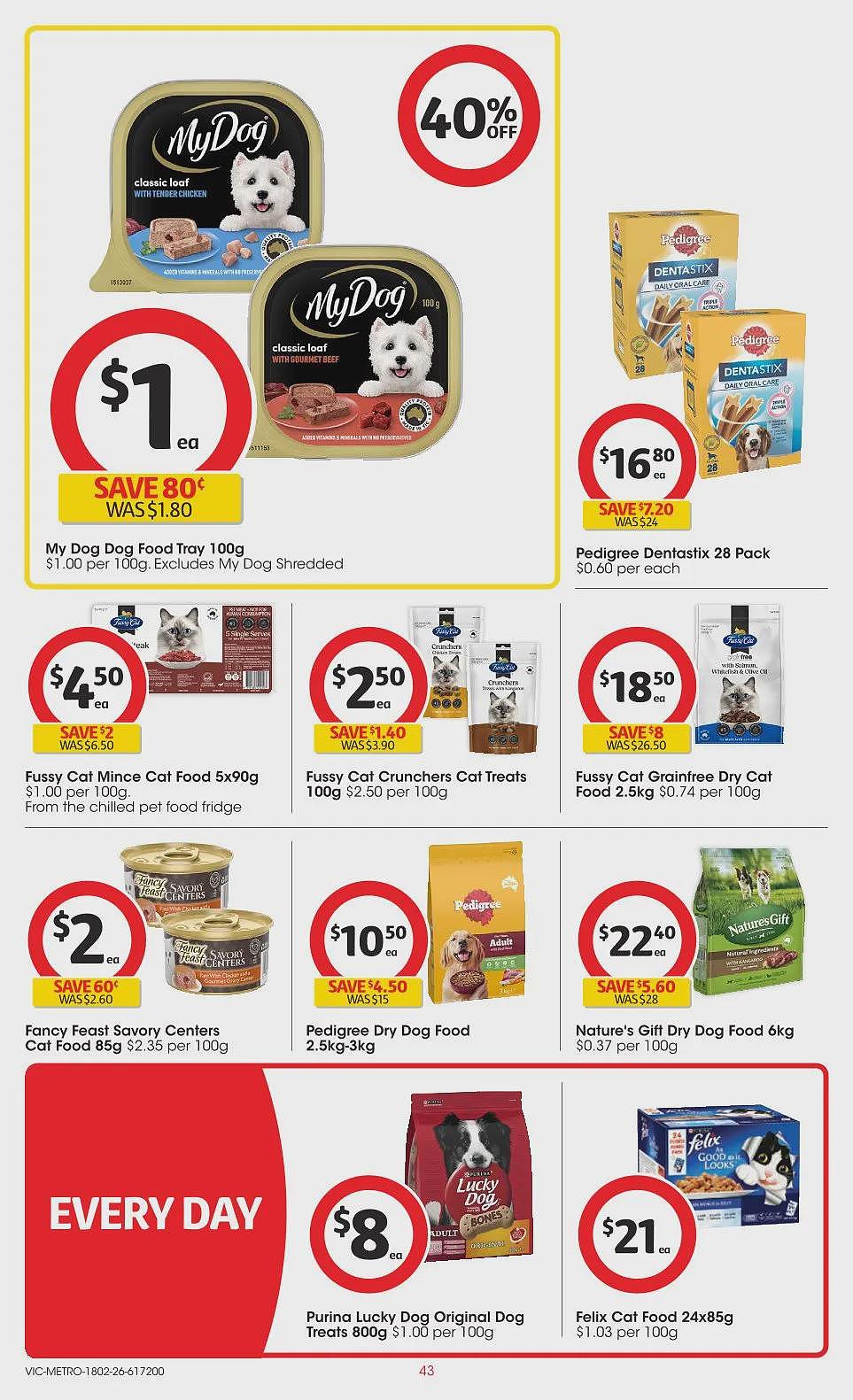 买Myer礼物卡送积分活动回归!【Woolworths& Coles】2月18日至24日 优惠目录(组图) - 98