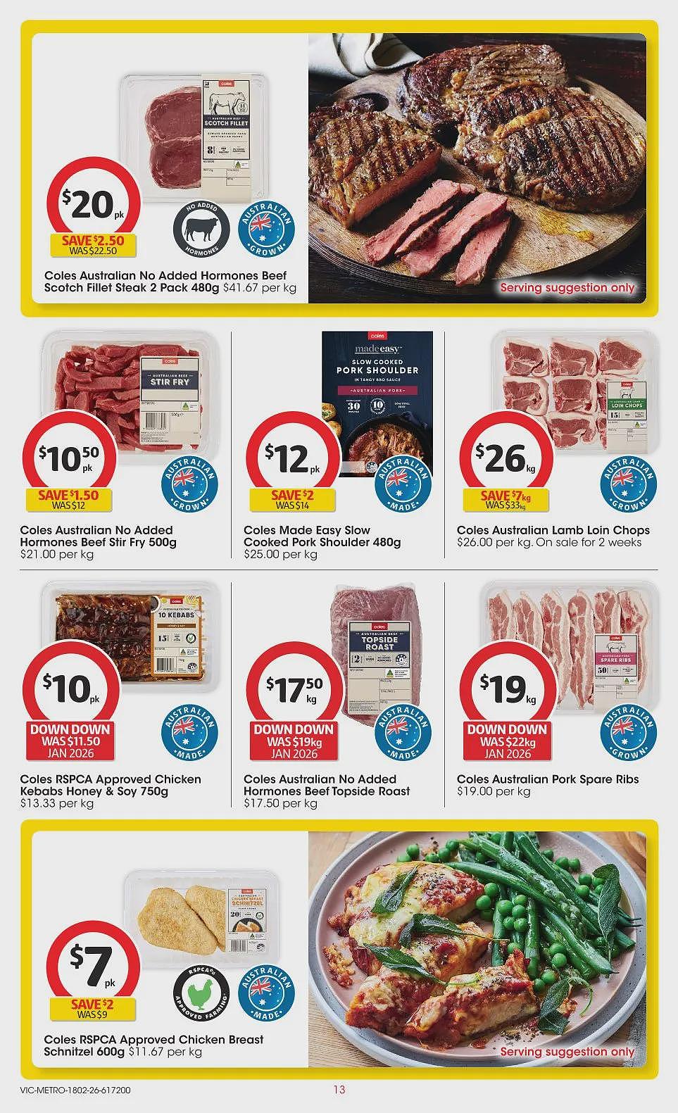 买Myer礼物卡送积分活动回归!【Woolworths& Coles】2月18日至24日 优惠目录(组图) - 68