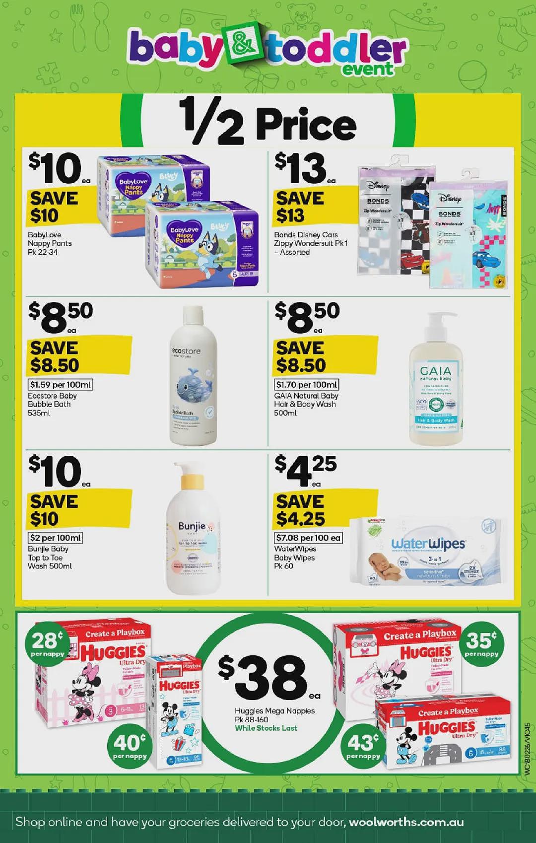 买Myer礼物卡送积分活动回归!【Woolworths& Coles】2月18日至24日 优惠目录(组图) - 44