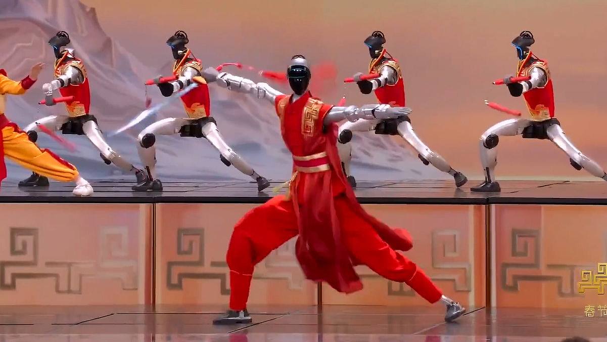 春晚武BOT机器人燃爆世界—— 中国AI科技一年实现跨越式突破（图） - 1