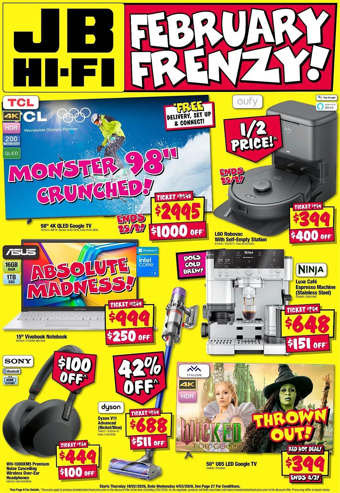 【JB Hi-Fi】2月19日至3月4日 优惠目录(组图) - 1