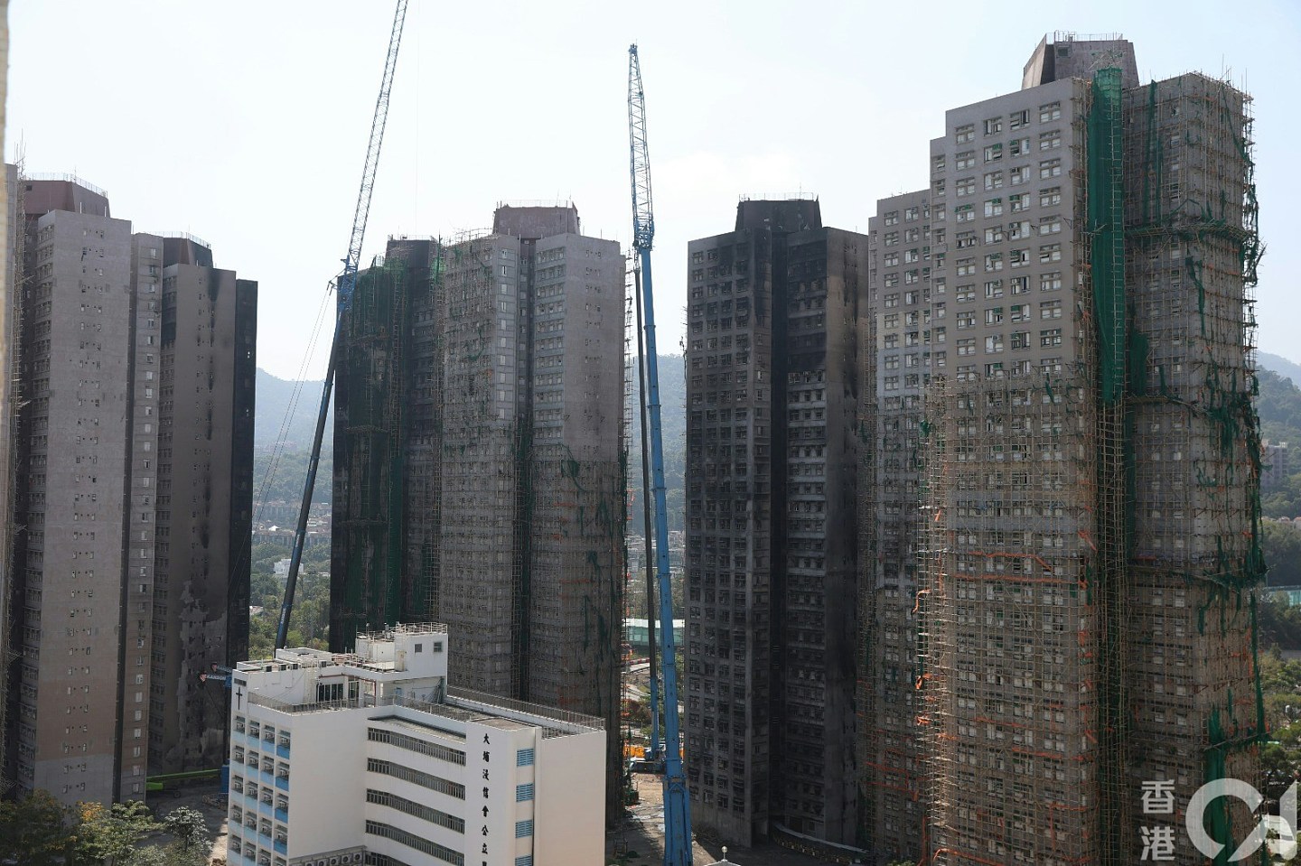 宏福苑安置方案料明公布,据悉收购呎价或逾万元,原址重建几率小(组图) - 2