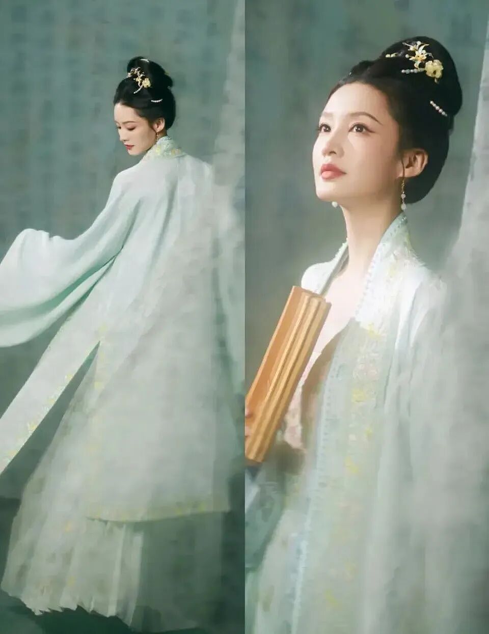 【美女】秦岚夸李沁像清水芙蓉般漂亮！两大女神美得让人窒息（组图） - 4