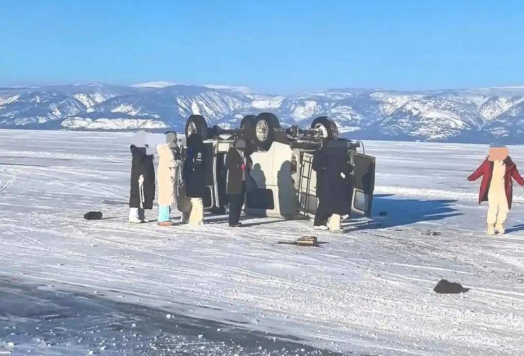 7名中国游客溺亡!贝加尔湖冰层崩裂,吞噬整车游客,一个月内两起事故(组图) - 3