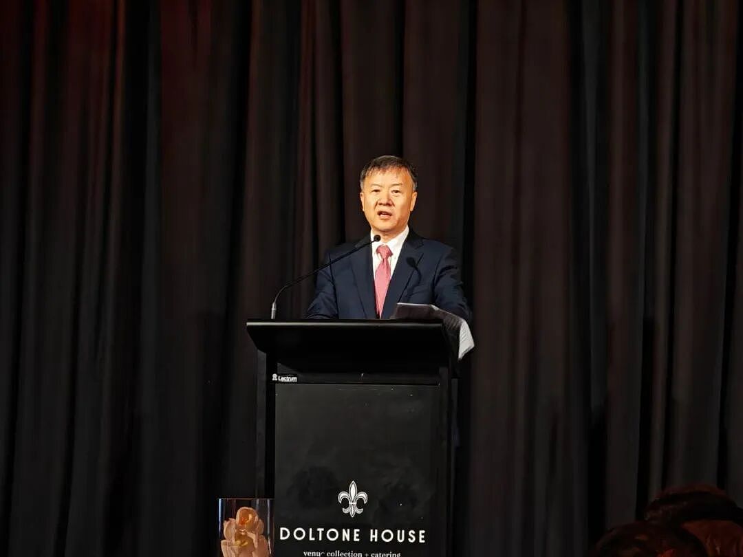 王愚总领事出席澳中工商业委员会新州分会庆祝中国新年活动（图） - 1