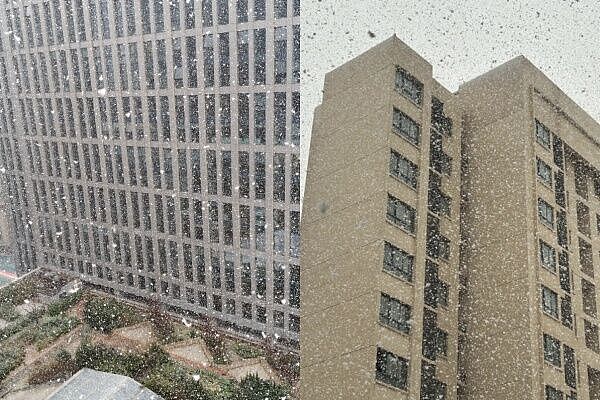 西安罕见下鹅毛大雪！居民全傻眼：老天爷，昨天还20多度（组图） - 7