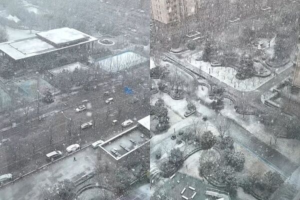 西安罕见下鹅毛大雪！居民全傻眼：老天爷，昨天还20多度（组图） - 3