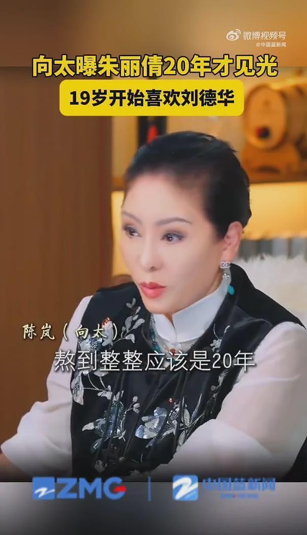 向太陈岚: 朱丽倩19岁喜欢刘德华,熬到20年才见光(组图) - 3