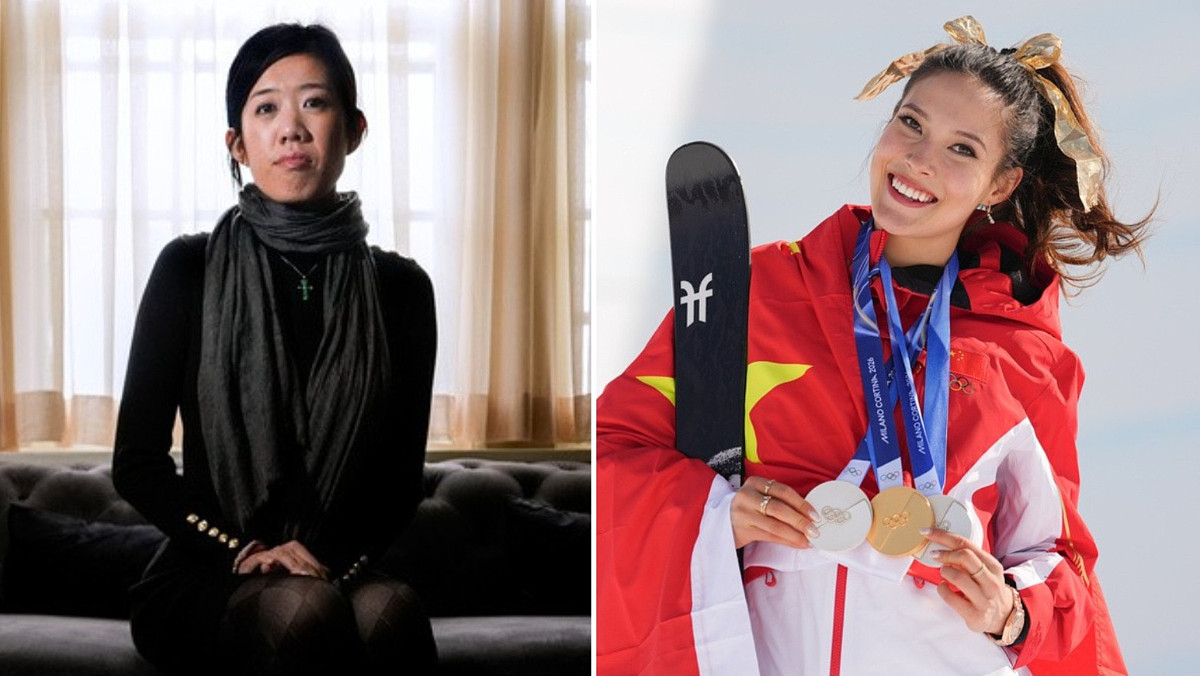 黎智英女儿公开致函谷爱凌：请出面促使中共放人（图） - 1