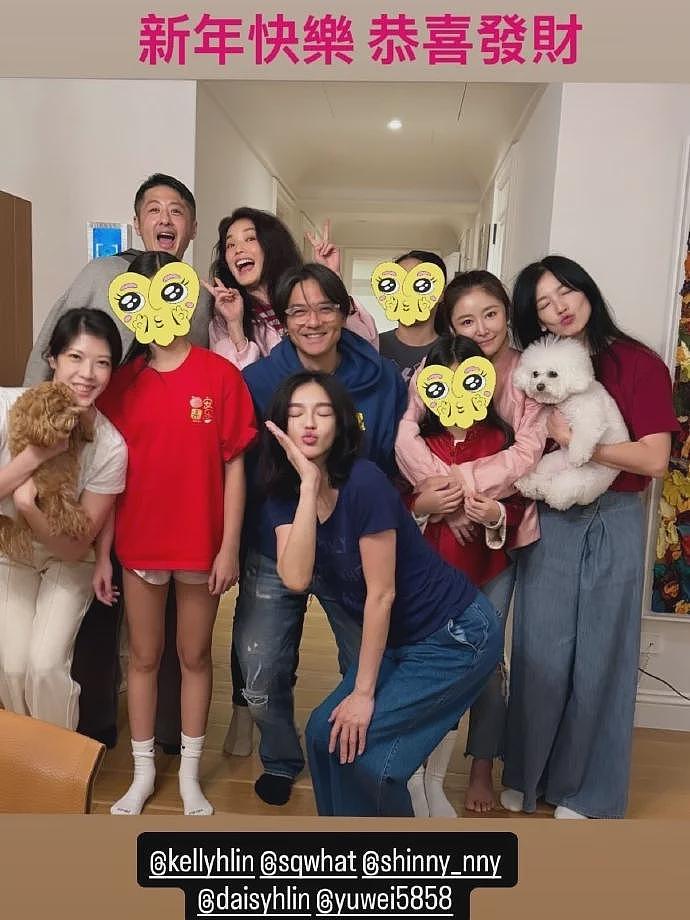 林心如母女和舒淇林熙蕾聚会,小海豚出镜身形高挑(组图) - 2