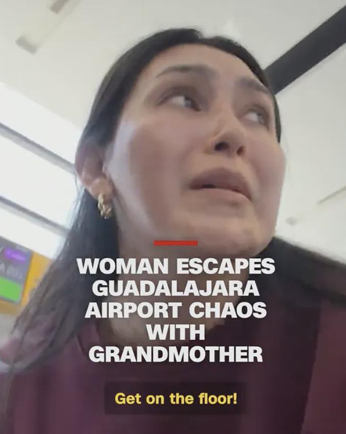 墨西哥游客突遇毒枭帮派街头火拼，公交车被炸飞，游客惶恐逃离机场！太可怕…（组图） - 24