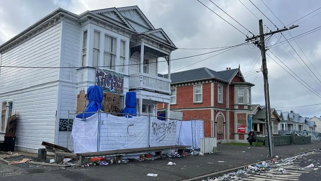 新西兰“最野一条街”成景点,游客一车车拉进去参观!“住了很多富二代,风格却像贫民窟!”(组图) - 15