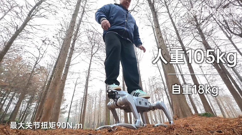 宇树科技Unitree-As2四足机械人规格强劲！上山下海任劳任怨视频曝（视频/组图） - 1