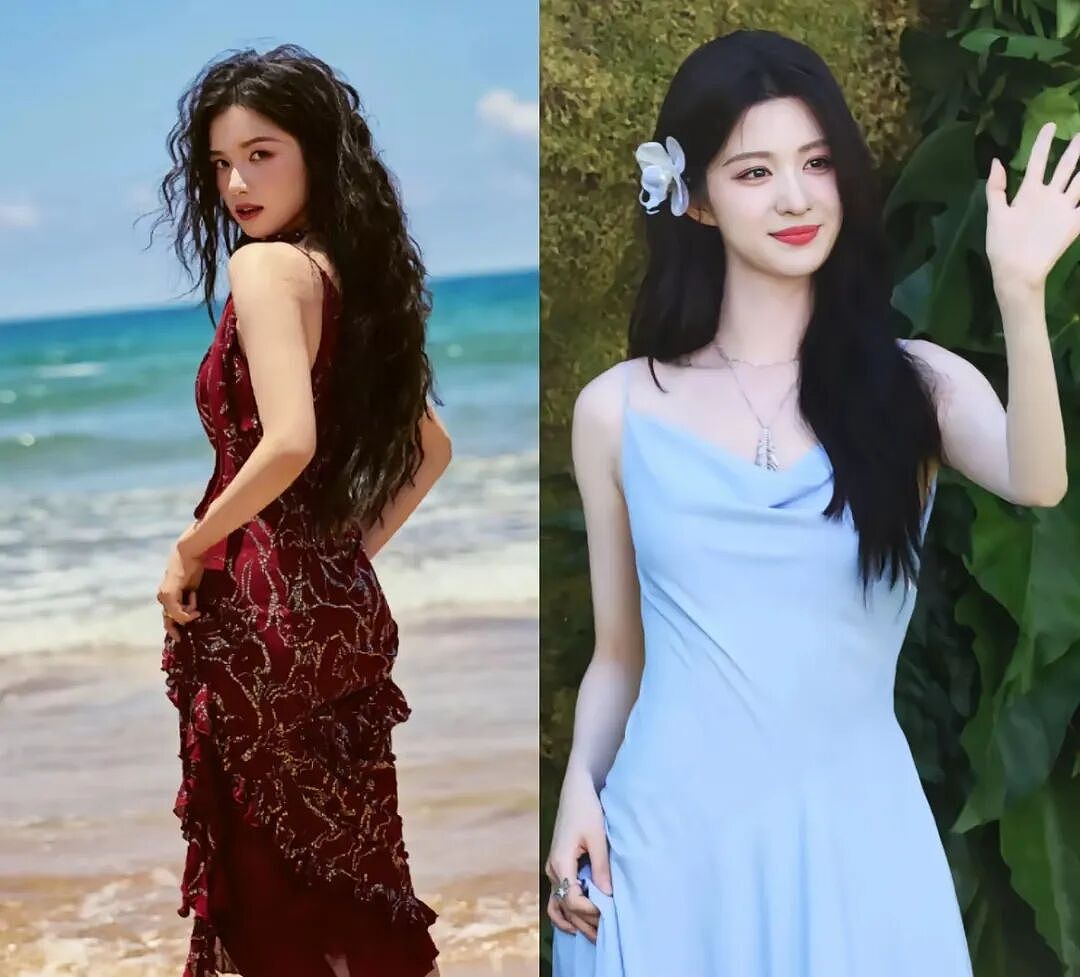 【美女】张婧仪王楚然同框！雪肤玉貌身材演技绝佳魅力不可小觑（组图） - 3