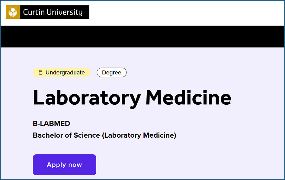 想读移民专业，但英文达不到护理或社工要求？西澳科廷大学医学检验专业，雅思6.5即可入学，西澳州担已邀请相关职业（组图） - 2