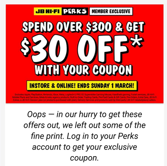 【JB Hi-Fi】2月19日至3月4日优惠目录（组图） - 1