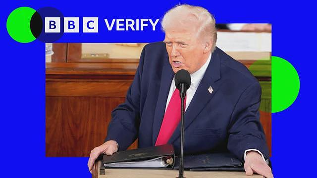 特朗普国情咨文报告事实查核：失业率、物价、战争调停及其它（图） - 1
