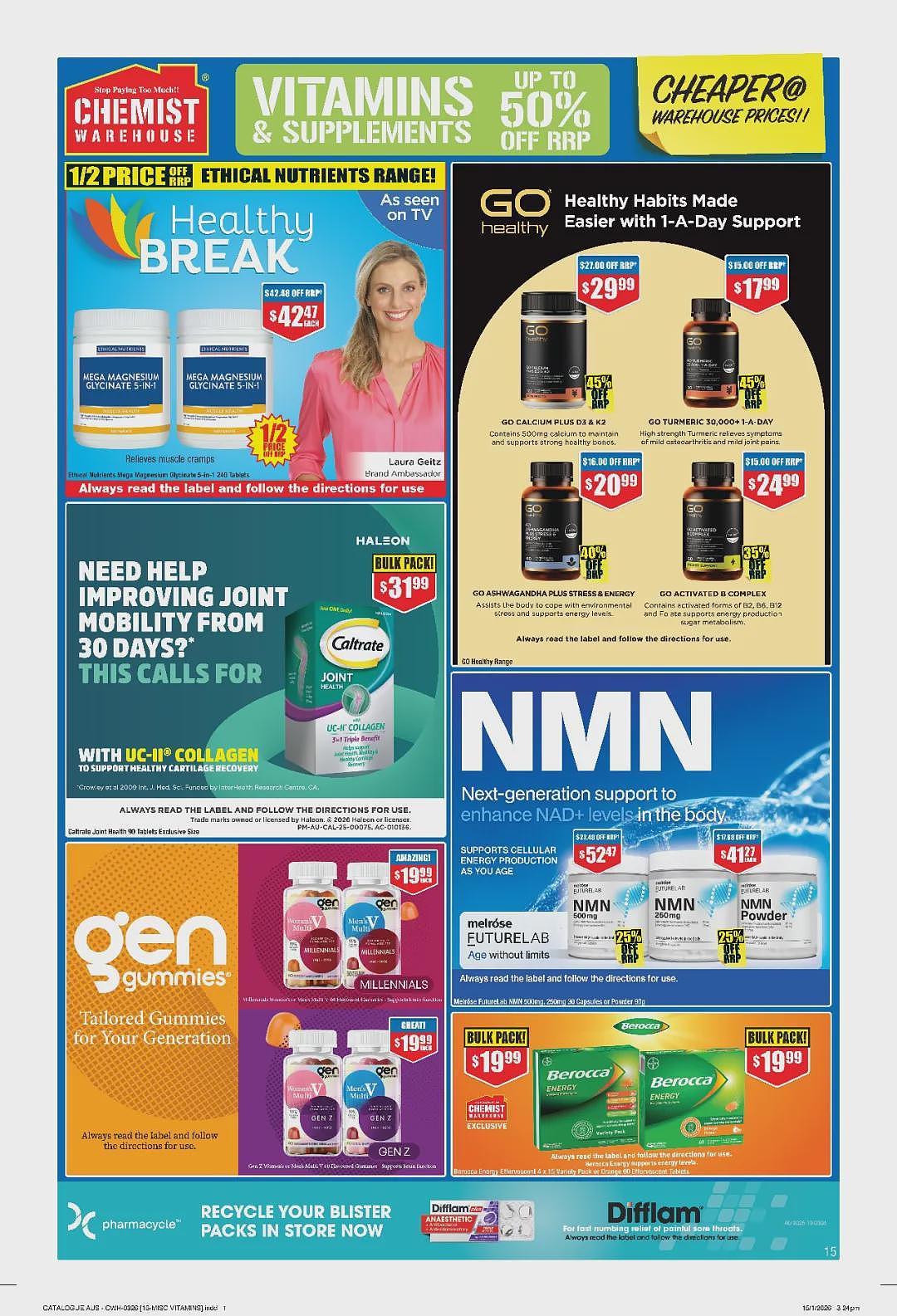大量半价！【Chemist Warehouse】药店最新一期优惠目录（组图） - 13