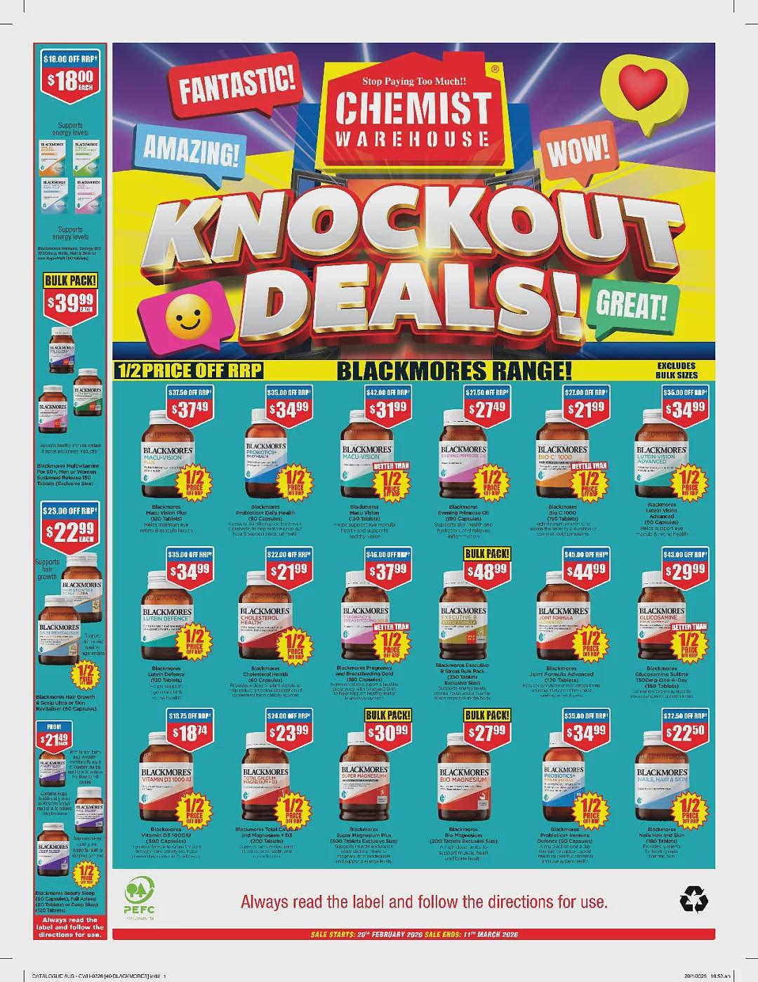 大量半价！【Chemist Warehouse】药店最新一期优惠目录（组图） - 39