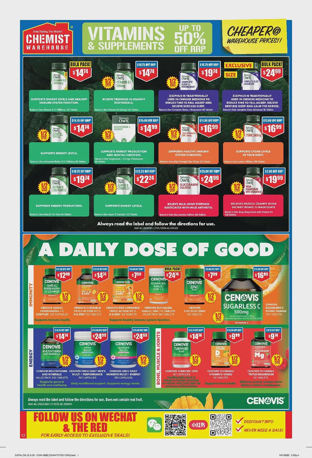 大量半价！【Chemist Warehouse】药店最新一期优惠目录（组图） - 10