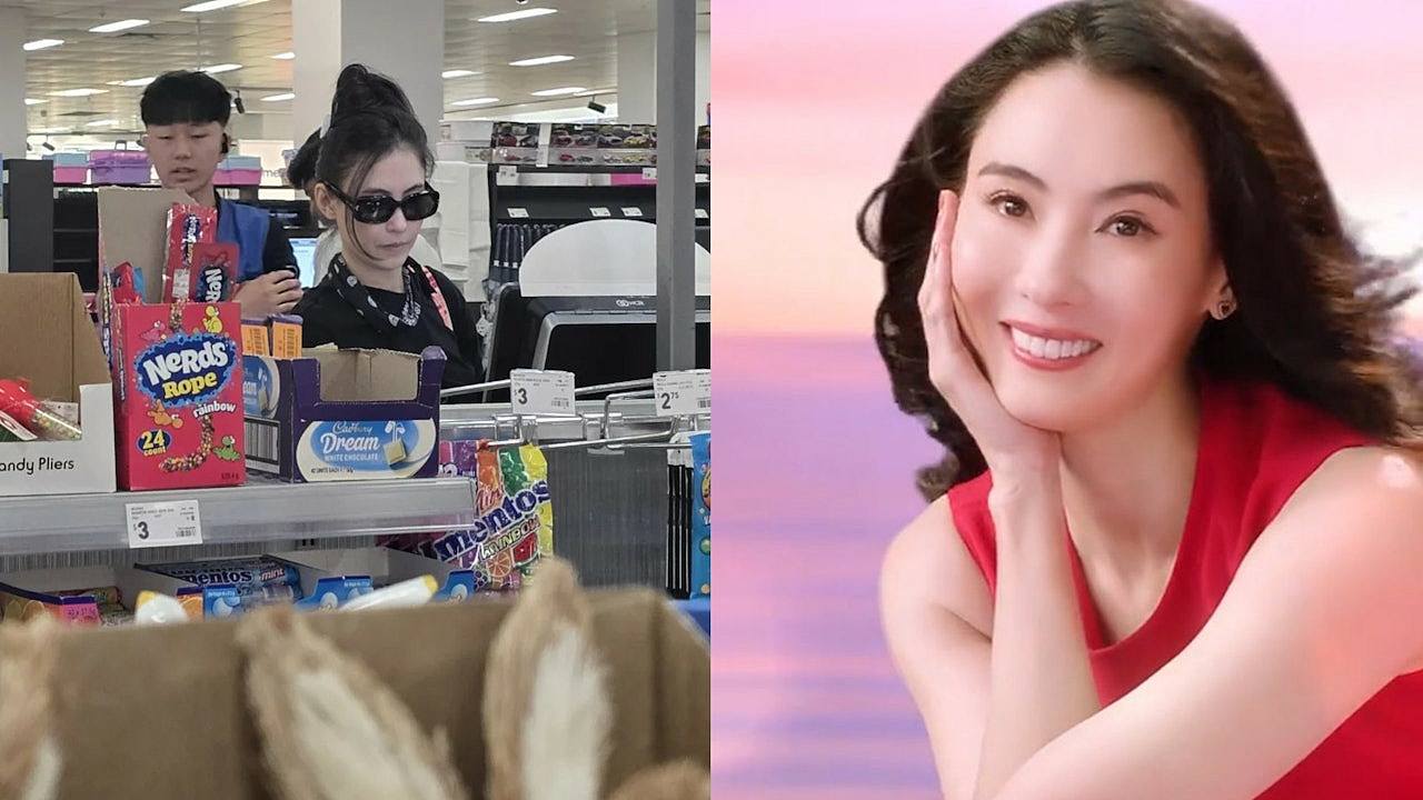 张柏芝现身悉尼平价超市引热议!素颜惊艳一众网友,“女神好美”(组图) - 1