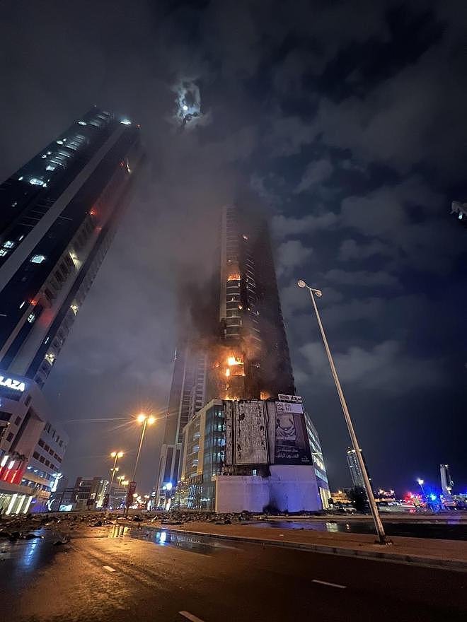 美以突袭伊朗祸及中东：世界最高楼与导弹“擦肩而过”，全球唯一七星酒店着火（组图） - 3