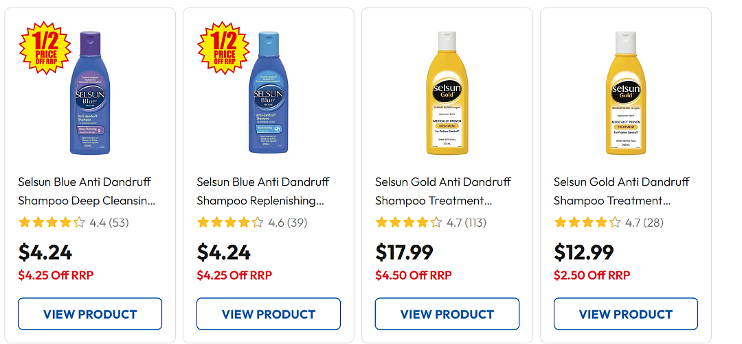 能忍？【Chemist Warehouse】药店 Selsun 洗发水半价（组图） - 1