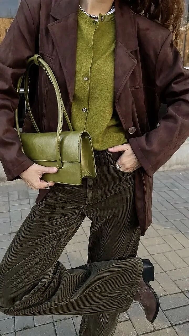 【时尚】把春天“穿”在身上|这些绿色穿搭,清新又高级(组图) - 10