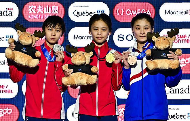 恭喜!全红婵15岁师妹428.10分夺冠,陈若琳打造又一新王牌(组图) - 1