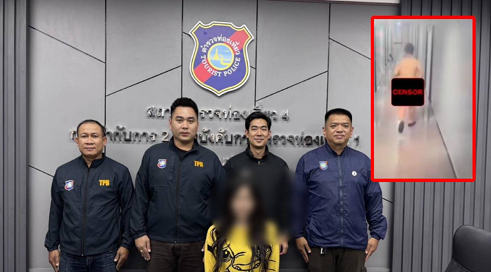 中国游客芭提雅“买春”变性人，不料遭对方打劫！赤身裸体冲出房间求救，监控视频曝光（组图） - 1